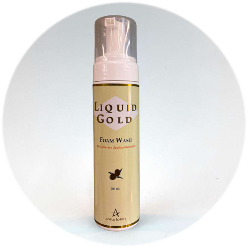 Anna Lotan «Золотая» очищающая облепиховая пена Liquid Gold Foam Wash 200ml