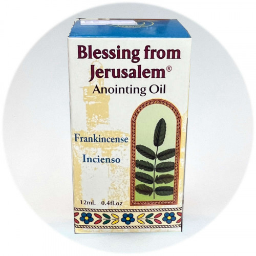 Ein Gedi Frankincense Благословенное масло для помазания из Иерусалима Blessed Anointing Oil From Jerusalem 12ml