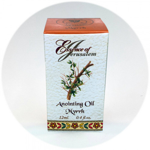 Ein Gedi Myrrh Благословенное масло для помазания из Иерусалима Blessed Anointing Oil From Jerusalem 7.5ml