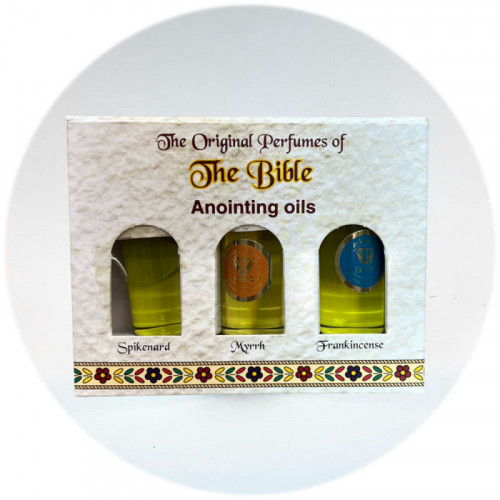 Ein Gedi Spikenard, Frankincense, Myrrh Библейские масла для помазания The Bible Anointing Oils 25ml