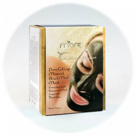 More Beauty Грязевая коллагеновая маска для лица Pure Collagen Mineral Black Mud Mask 50ml