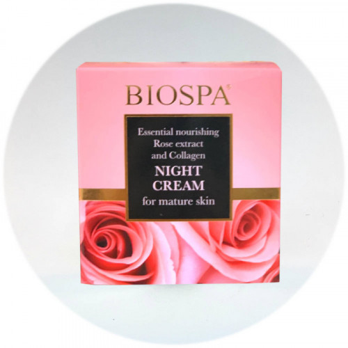 Sea Of Spa Bio Spa Питательный ночной крем для зрелой кожи лица Essential Nourishing Rose Extract and Collagen Night Cream for mature Skin 50ml
