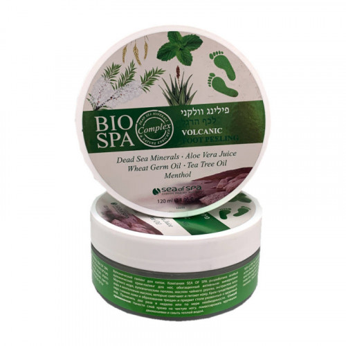 Sea Of Spa Bio Spa Скраб для пяток вулканический Volcanic Foot Peeling 120ml