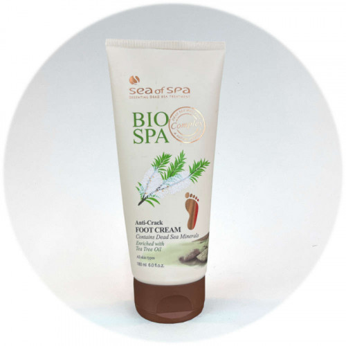 Sea Of Spa Bio Spa Крем для ног против трещин с маслом чайного дерева Sea Of Spa Anti-Crack Foot Cream with Tea Tree Oil 180ml