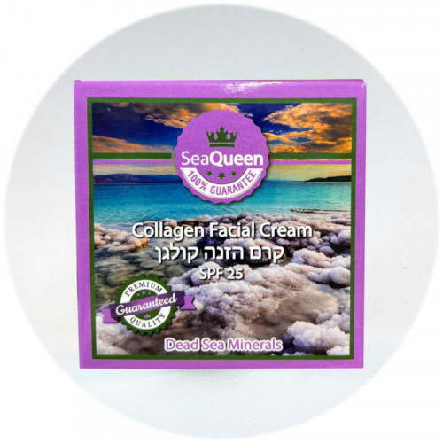 Sea Queen Коллагеновый крем для лица для всех типов кожи SPF 25 Collagen Facial Cream for all Skin types 50ml